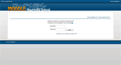 Desktop Screenshot of moodle.bournvilleschool.org